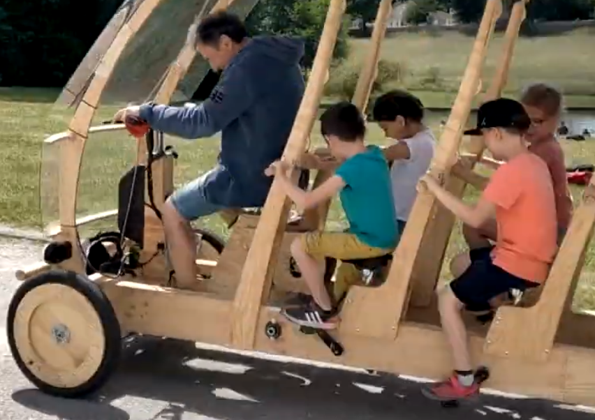 Woodybus : Humbird a déjà vendu 100 unités de son vélobus